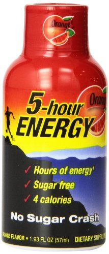 Hour Energy Shot Orange Count