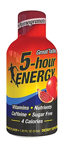 Hour Energy Drink Pomegranate Count