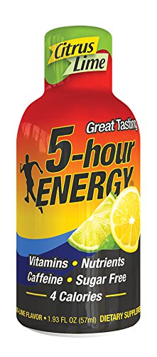 Hour Energy Drink Citrus Count