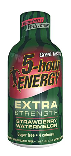 Hour Energy Strength Strawberry Watermelon