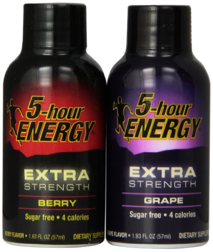 Hour Energy Extra Strength Variety