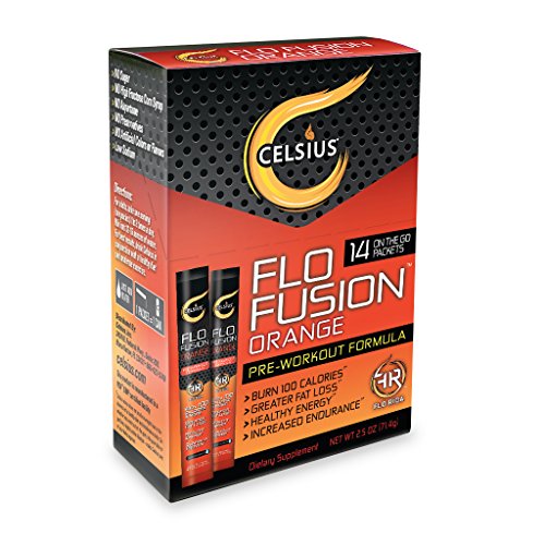 Celsius Fusion Orange Packets 14 Counts