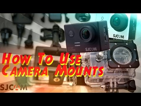 How to Use Gopro/Sjcam/Yi Action Sports Camera Accessories