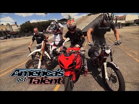 Real Encounter: Action Sports Team Pulls off Insane Stunts – America’s Got Talent 2014