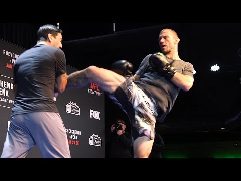 Fight Night Denver: Open Workout Highlights