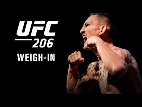 UFC 206: Official Weigh-in