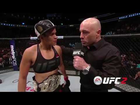UFC 207: Amanda Nunes Octagon Interview