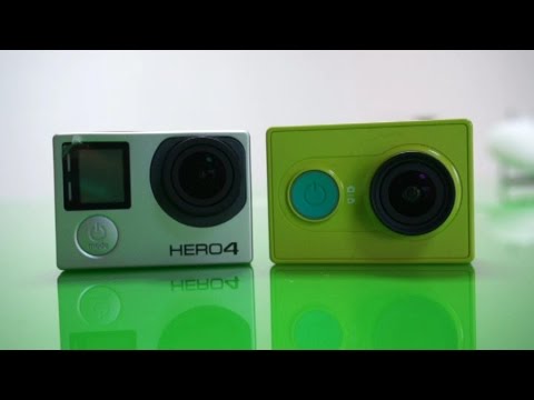 GoPro 4 Vs Xiaomi Yi Action Sports Camera