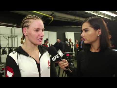 Fight Night Denver: Valentina Shevchenko Backstage Interview