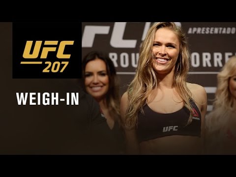 UFC 207: Official Weigh-in