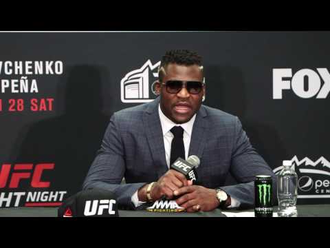 UFC on FOX 23 Post-Fight Press Conference: Francis Ngannou