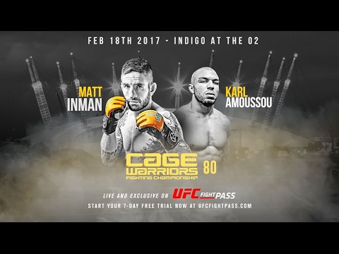 Cage Warriors 80 – Saturday on UFC FIGHT PASS