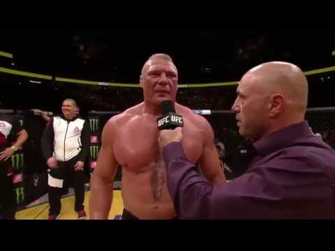 UFC 200: Brock Lesnar – Octagon Interview