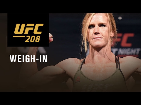 UFC 208: Official Weigh-in