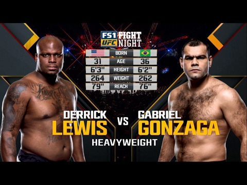 Fight Night Halifax Free Fight: Derrick Lewis vs Gabriel Gonzaga