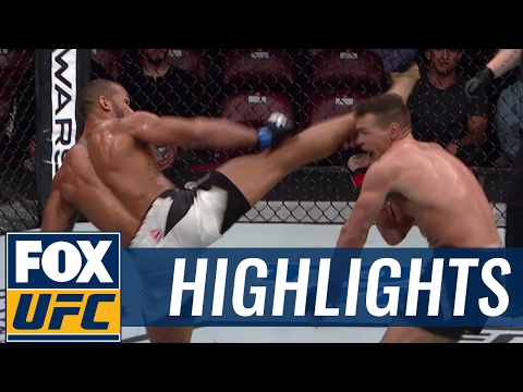 Thiago Santos defeats Jack Marshman with technical knockout | UFC FIGHT NIGHT HIGHLIGHTS