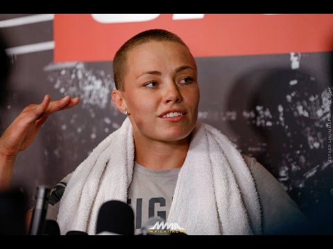 Rose Namajunas UFC 211 Media Workout Scrum – MMA Fighting