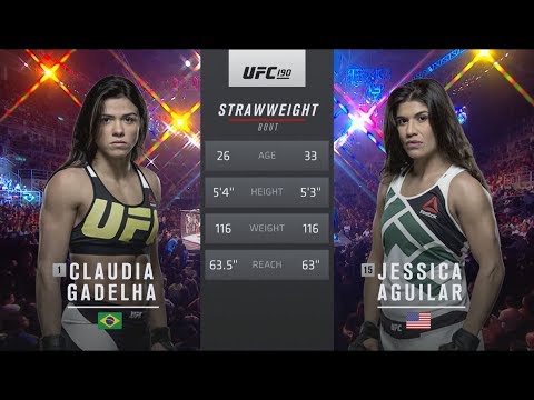 UFC 212 Free Fight: Claudia Gadelha vs Jessica Aguilar