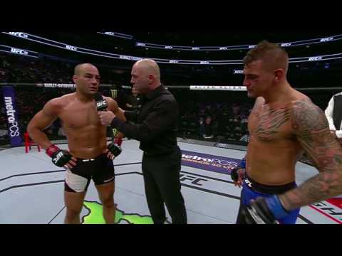 UFC 211: Dustin Poirier and Eddie Alvarez Octagon Interviews