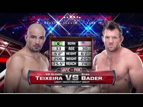Fight Night Stockholm Free Fight: Teixeira vs Bader