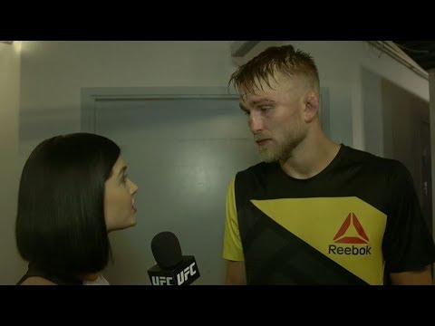 Fight Night Stockholm: Alexander Gustafsson Backstage Interview