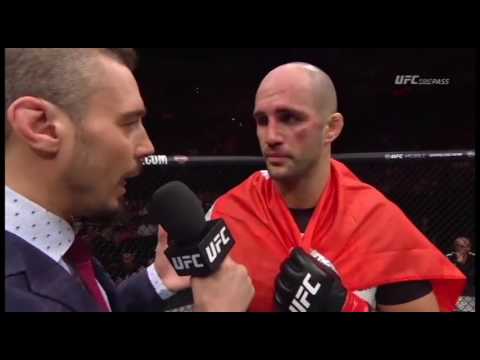 Fight Night Stockholm: Volkan Oezdemir Octagon Interview