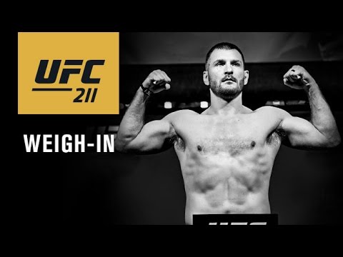 UFC 211: Official Weigh-in