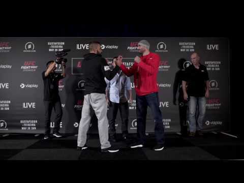 Fight Night Stockholm: Media Day Faceoffs