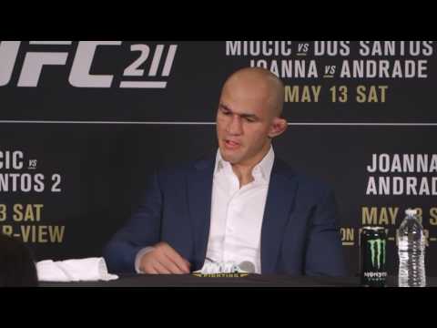 UFC 211 Post-Fight Press Conference: Junior dos Santos – MMA Fighting