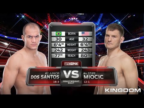 UFC 211 Free Fight: Junior Dos Santos vs Stipe Miocic 1