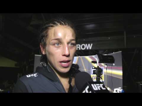 UFC 211: Joanna Jedrzejczyk Backstage Interview