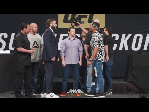 UFC Summer Kickoff Press Conference Face-Offs – MMA Fighting