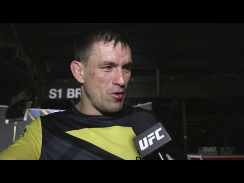 UFC 211: Demian Maia Backstage Interview