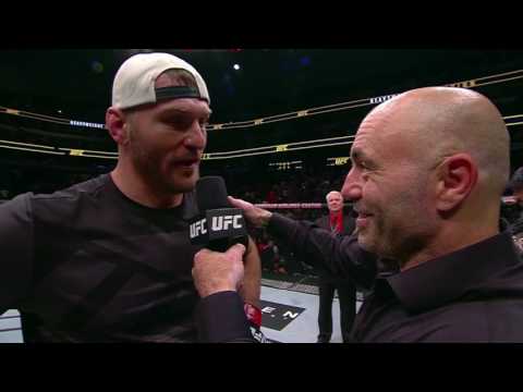 UFC 211: Stipe Miocic Octagon Interview