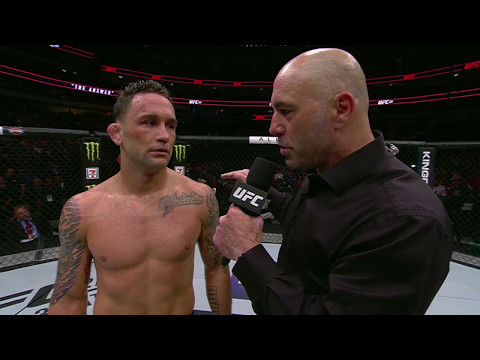 UFC 211: Frankie Edgar Octagon Interview