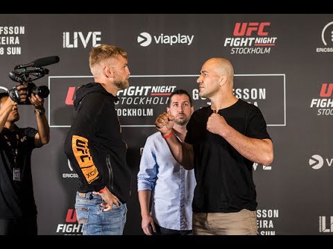 Todas as encaradas do Media Day do UFC Estocolmo