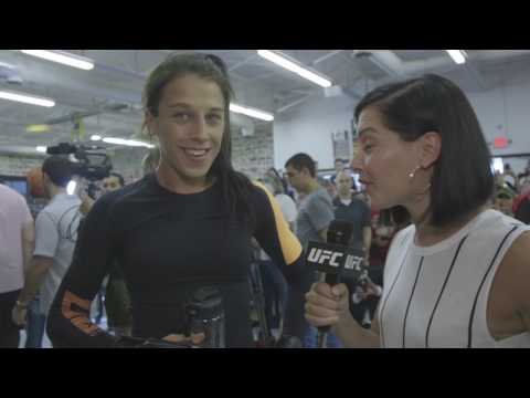 UFC 211: Open Workout Highlights