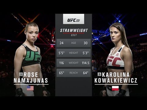 UFC 212 Free Fight: Karolina Kowalkiewicz vs Rose Namajunas