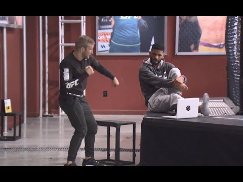 The Ultimate Fighter Redemption: Film Session with Dhiego Lima