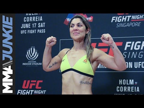 UFC Fight Night 111 weigh-in highlight