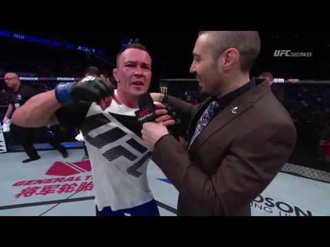 Fight Night Singapore: Colby Covington Octagon Interview