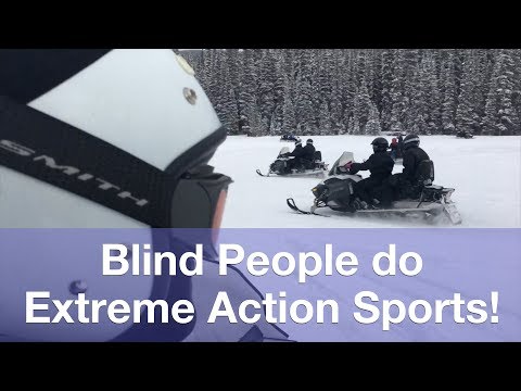 How Blind People do Action Sports!