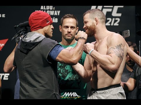 UFC 212: Vitor Belfort vs. Nate Marquardt Weigh-In Staredown – MMA Fighting