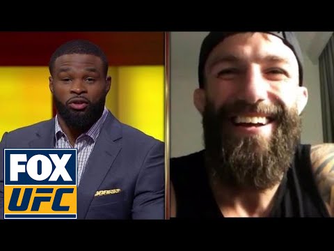 Michael Chiesa talks about his press conference fight with Kevin Lee | UFC TONIGHT