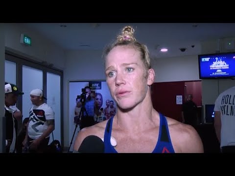 Fight Night Singapore: Holly Holm Backstage Interview