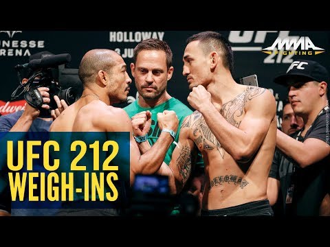 UFC 212 Ceremonial Weigh-In Highlights – MMA Fighting