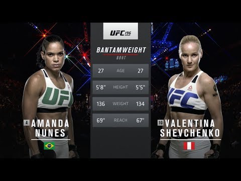 UFC 213 Free Fight: Amanda Nunes vs Valentina Shevchenko 1