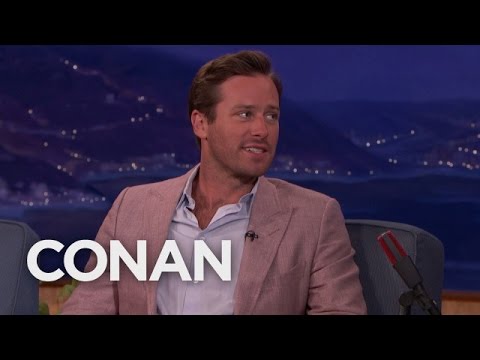 Armie Hammer Treats Road Trips Like Extreme Sports  – CONAN on TBS