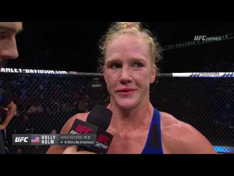Fight Night Singapore: Holly Holm Octagon Interview