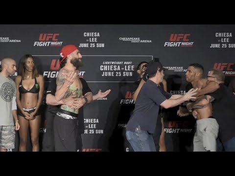 Fight Night Oklahoma City: Weigh-in Faceoffs